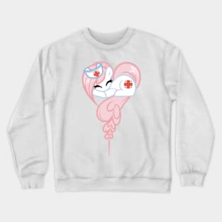 Nurse RedHeart ... Heart Crewneck Sweatshirt